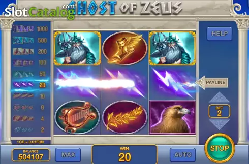 Скрин5. Ghost of Zeus (3x3) слот