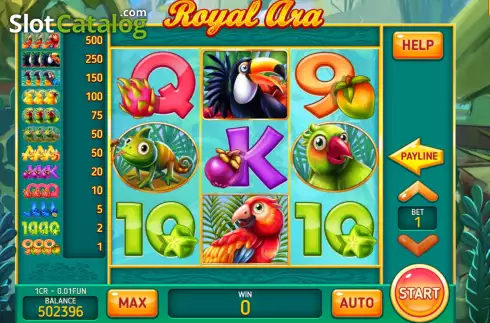 Скрин2. Royal Ara (Pull Tabs) слот