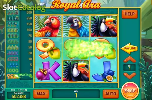 Скрин3. Royal Ara (Pull Tabs) слот