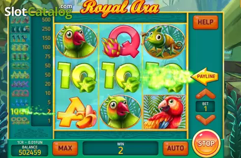 Скрин4. Royal Ara (Pull Tabs) слот