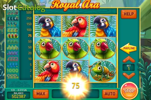 Скрин5. Royal Ara (Pull Tabs) слот
