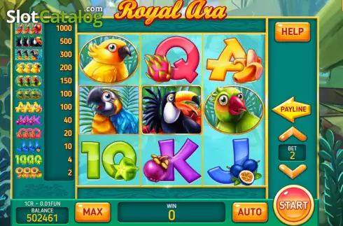 Скрин3. Royal Ara (3x3) слот