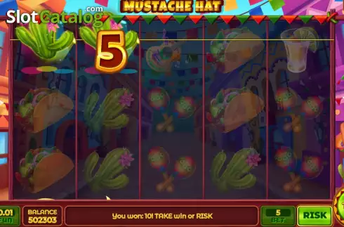 Скрин3. Mustache Hat слот