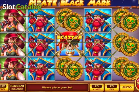 Скрин2. Pirate Black Mark слот