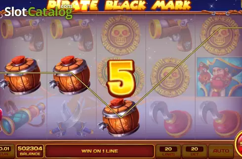 Скрин3. Pirate Black Mark слот