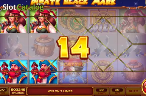 Скрин5. Pirate Black Mark слот