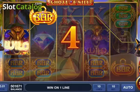 Скрин3. Ghost of Nile слот