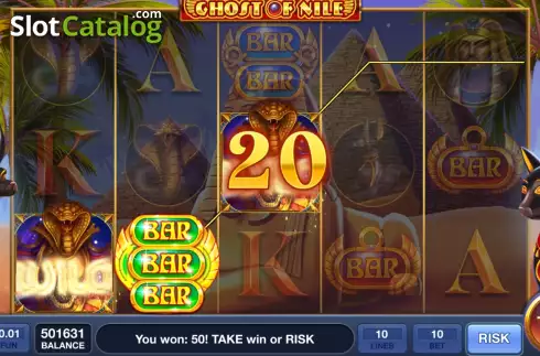 Скрин5. Ghost of Nile слот