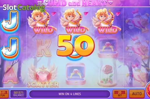 Скрин3. Cupid And Heart слот