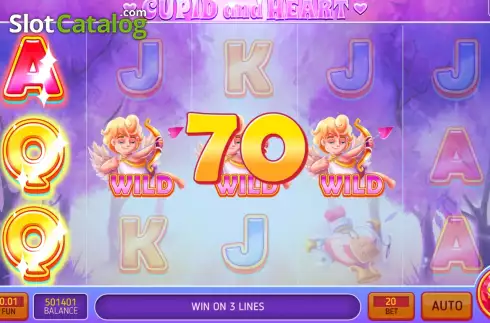 Скрин4. Cupid And Heart слот