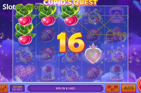Скрин3. Cupid's Quest слот