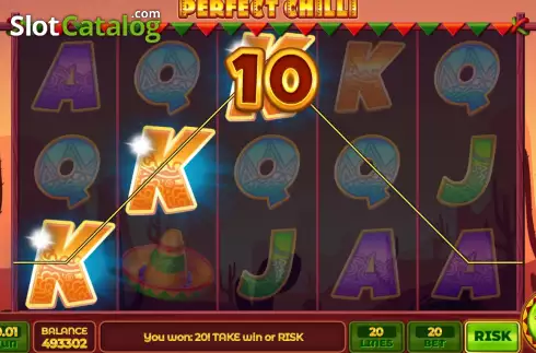 Скрин3. Perfect Chilli слот
