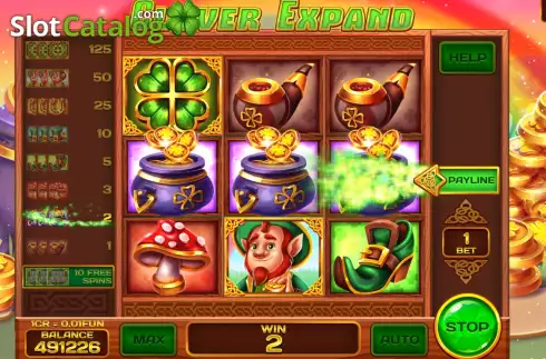 Скрин4. Clover Expand Respin слот