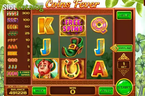 Скрин2. Coins Fever Respins слот