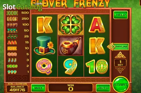Скрин2. Clover Frenzy Respin слот