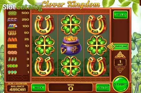 Скрин3. Clover Kingdom Respin слот