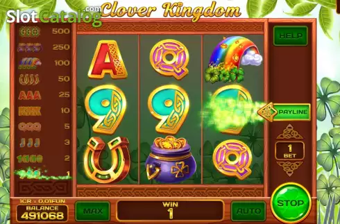 Скрин4. Clover Kingdom Respin слот