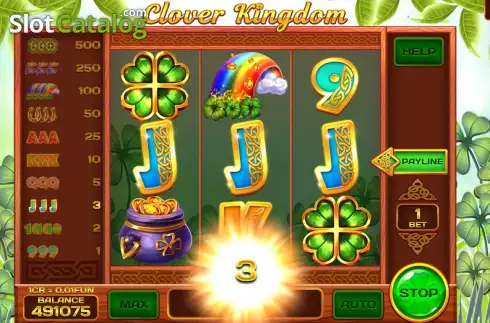 Скрин5. Clover Kingdom Respin слот