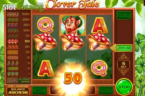 Скрин5. Clover Tale Respin слот