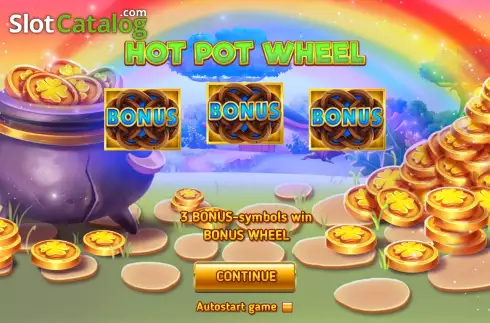 Скрин2. Hot Pot Wheel Respin слот