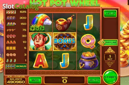 Скрин3. Hot Pot Wheel Respin слот