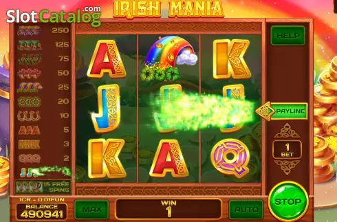 Скрин4. Irish Mania Respin слот