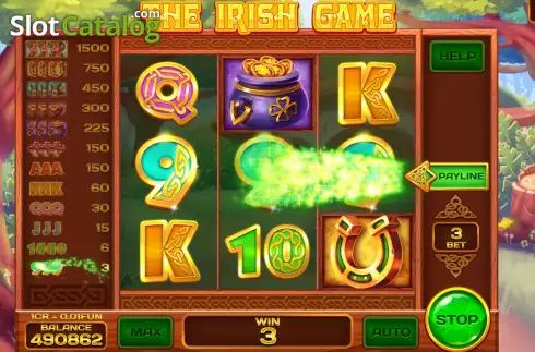 Скрин3. The Irish Game (3x3) слот