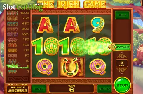 Скрин4. The Irish Game (3x3) слот