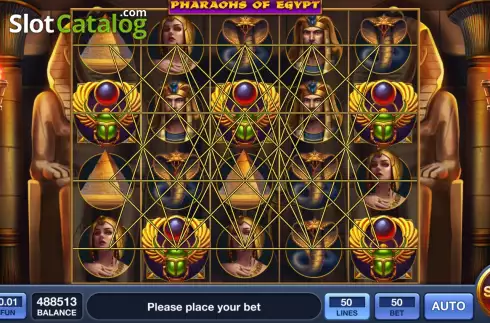 Скрин2. Pharaohs Of Egypt слот