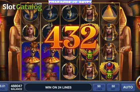 Скрин4. Pharaohs Of Egypt слот
