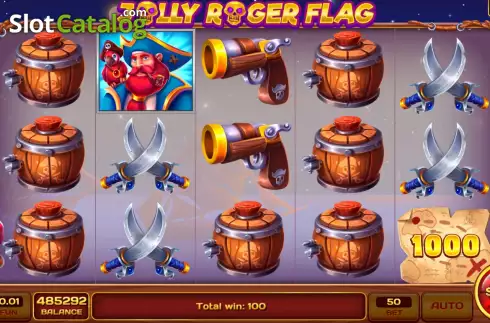 Скрин7. Jolly Roger Flag слот