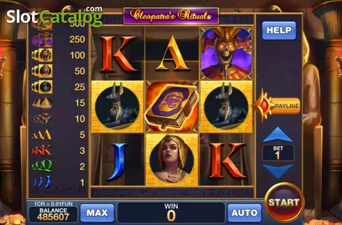 Скрин3. Cleopatra's Rituals (Pull Tabs) слот