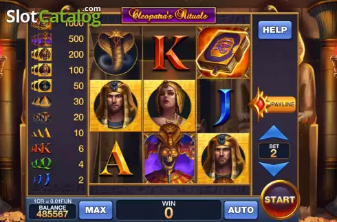 Скрин2. Cleopatra's Rituals (3x3) слот