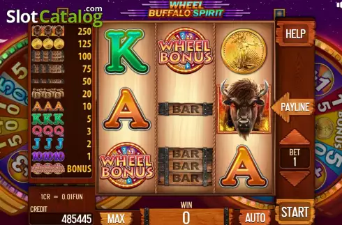 Скрин2. Buffalo Spirit Wheel (Pull Tabs) слот