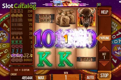 Скрин3. Buffalo Spirit Wheel (Pull Tabs) слот