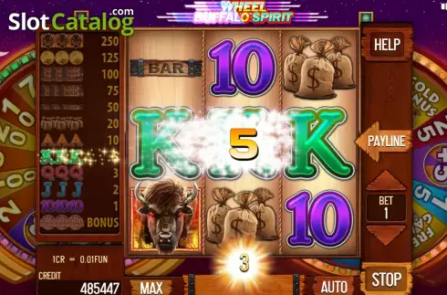 Скрин4. Buffalo Spirit Wheel (Pull Tabs) слот