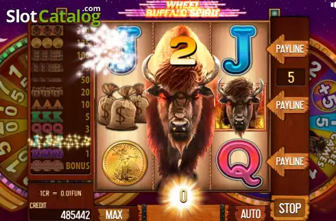 Скрин7. Buffalo Spirit Wheel (Pull Tabs) слот