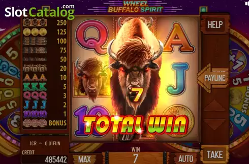Скрин8. Buffalo Spirit Wheel (Pull Tabs) слот