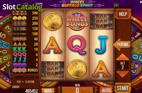 Скрин2. Buffalo Spirit Wheel (3x3) слот