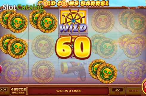 Скрин3. Gold Coins Barrel слот