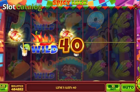 Скрин4. Spicy Luck слот