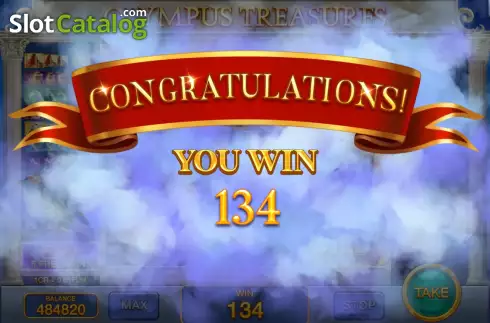 Скрин7. Olympus Treasures (3x3) слот