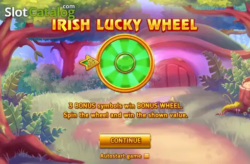 Скрин2. Irish Lucky Wheel Respin слот