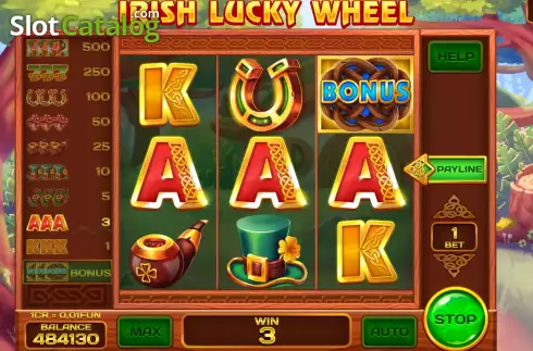 Скрин5. Irish Lucky Wheel Respin слот