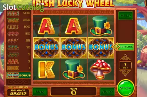 Скрин6. Irish Lucky Wheel Respin слот