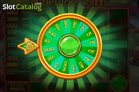 Скрин7. Irish Lucky Wheel Respin слот