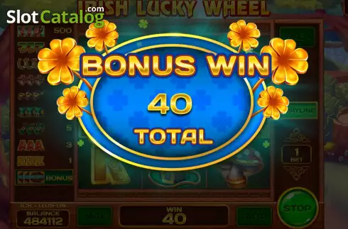 Скрин8. Irish Lucky Wheel Respin слот