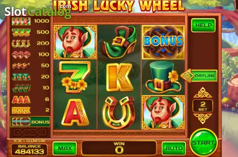 Скрин2. Irish Lucky Wheel (Pull Tabs) слот