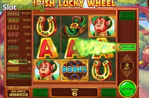 Скрин4. Irish Lucky Wheel (Pull Tabs) слот