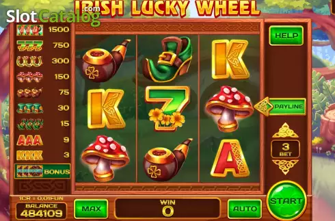 Скрин3. Irish Lucky Wheel (3x3) слот
